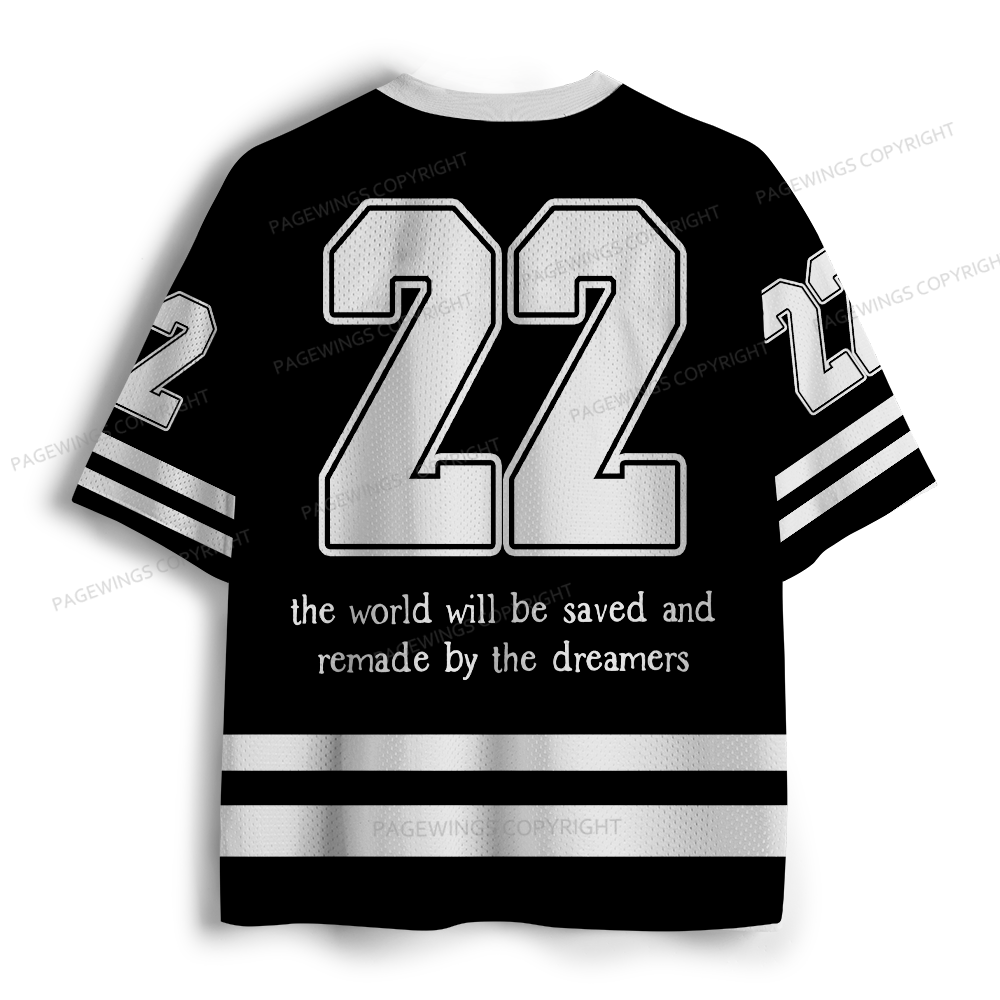 Pagewings Remade By The Dreamers Unisex Mesh Jersey