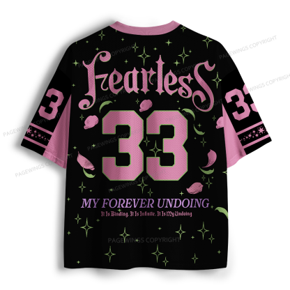 Pagewings Fearless My Forever Undoing Unisex Mesh Jersey