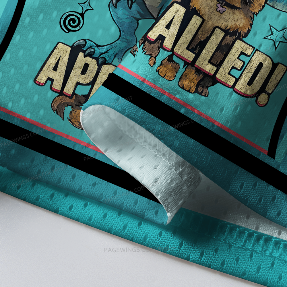 Pagewings Mongo Is Appalled Unisex Mesh Jersey