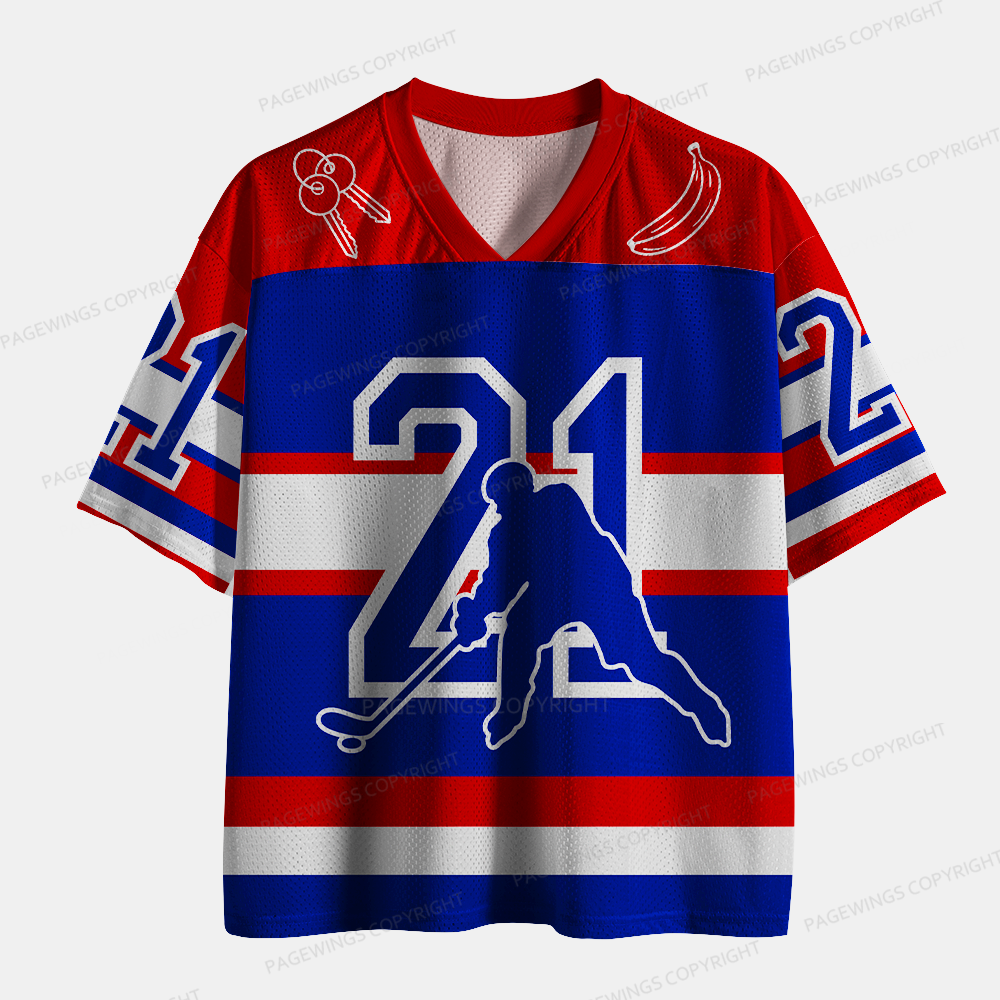Pagewings Room Number Unisex Mesh Jersey