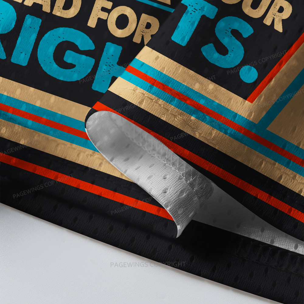 Pagewings Censorship Is So 1984 Unisex Mesh Jersey