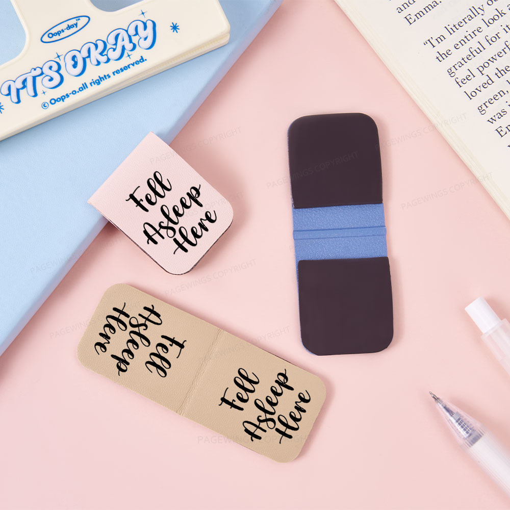 Pagewings Fell asleep here Magnetic Bookmark
