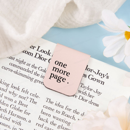 Pagewings One More Page Magnetic Bookmark