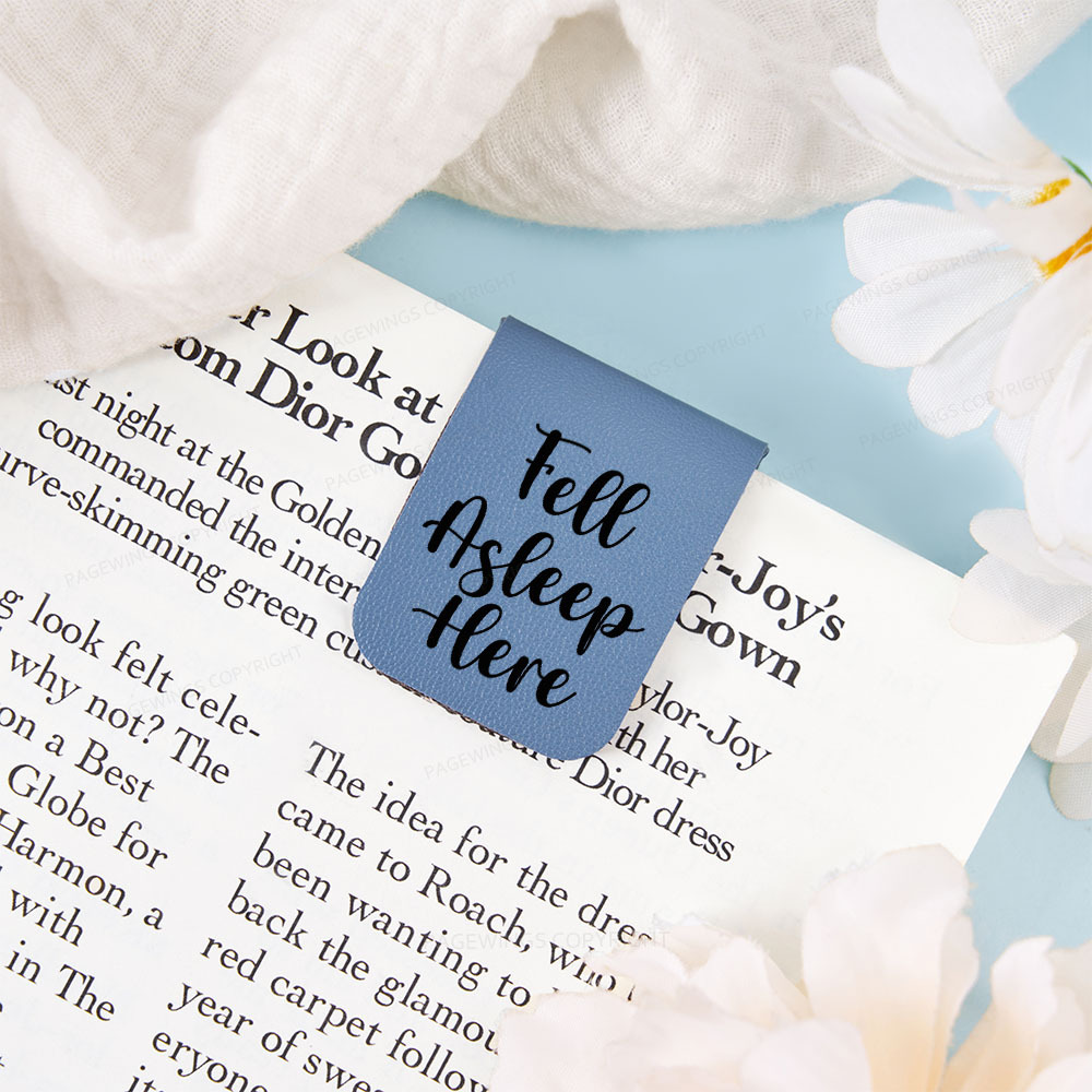 Pagewings Fell asleep here Magnetic Bookmark