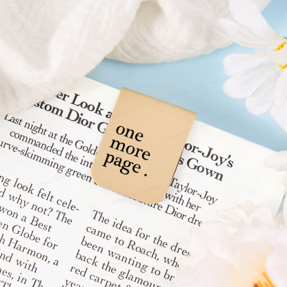 Pagewings One More Page Magnetic Bookmark