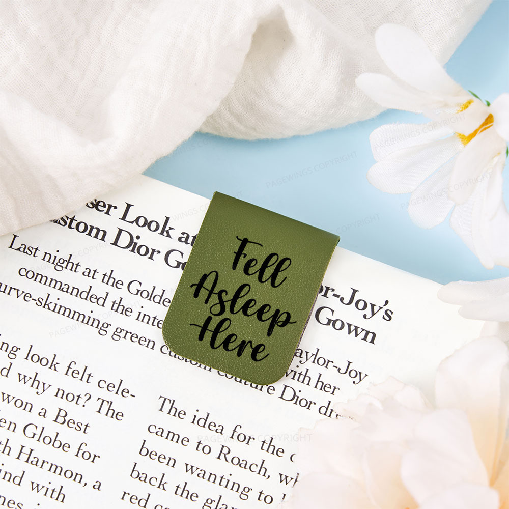 Pagewings Fell asleep here Magnetic Bookmark