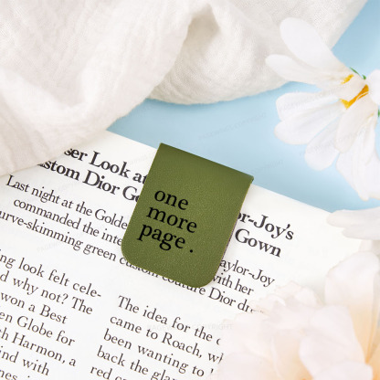 Pagewings One More Page Magnetic Bookmark