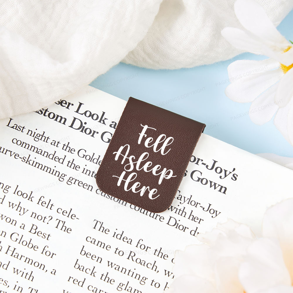 Pagewings Fell asleep here Magnetic Bookmark