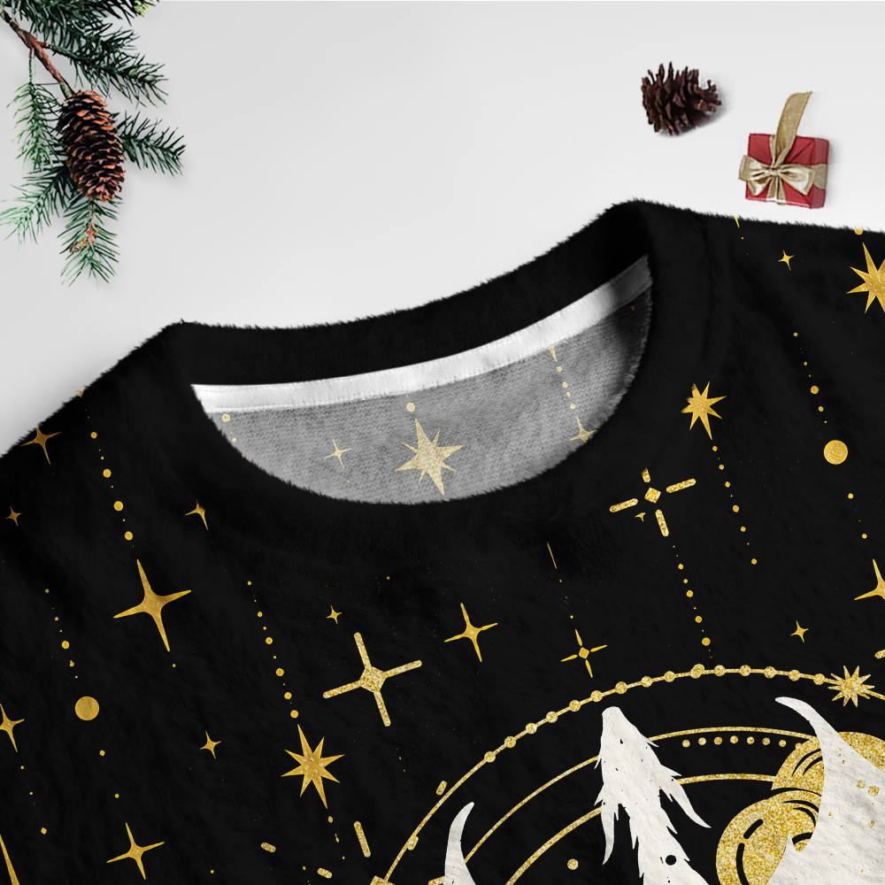 Pagewings Book Dragon Unisex Ugly Light Knit Sweatshirt