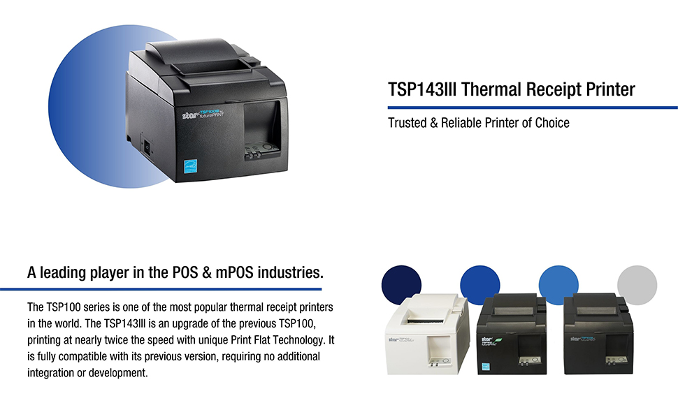 Star Micronics TSP143III thermal receipt printer