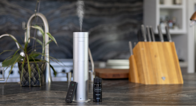 Silver Wirless Pro Portable Scent Diffuser Kitchen