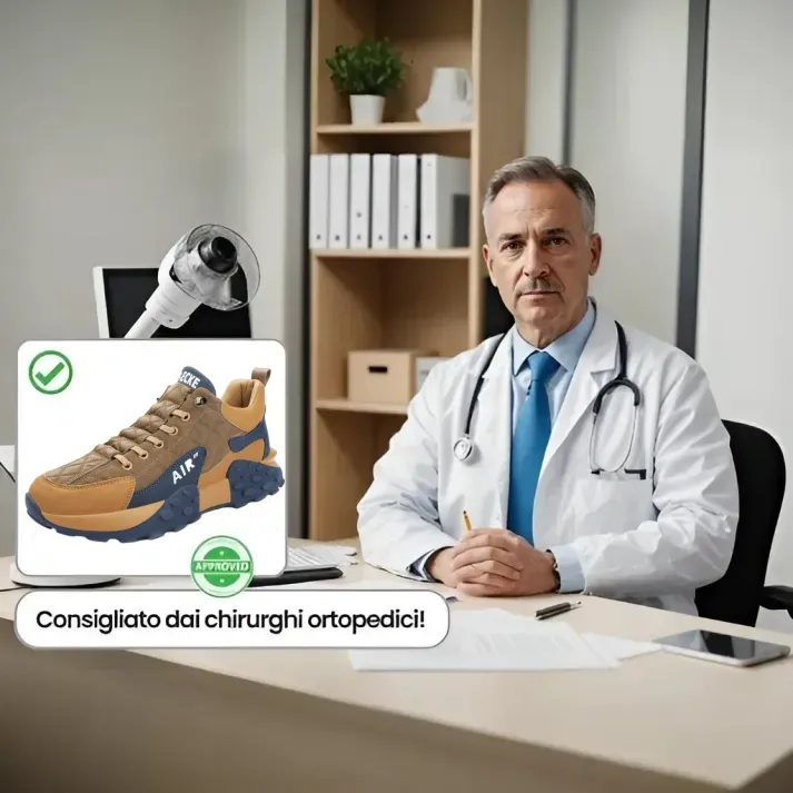 (🔥50% DI SCONTO OGGI - DA NON PERDERE ⏰) Scarpe ortopediche funzionali da uomo di marca americana (supporto - sollievo dal dolore al piede) Comfort nella camminata