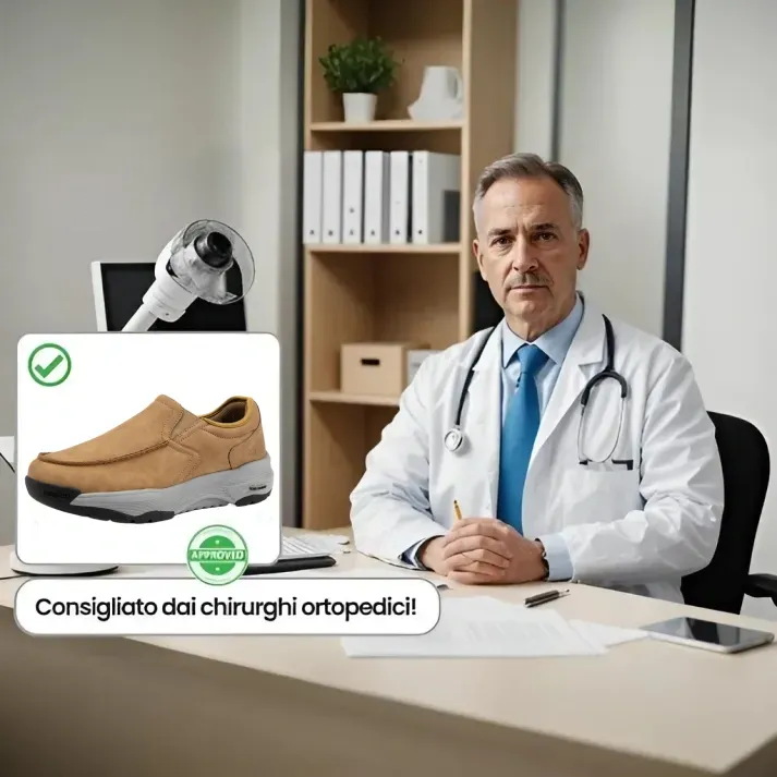 (⏰ 50% di sconto sul marchio, solo per oggi) TRONG CAVARY Scarpe ortopediche di lusso in pelle scamosciata morbide e confortevoli✅ Comode