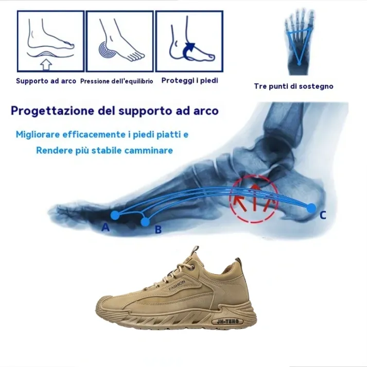 (⏰Sconto del 50% sui nuovi prodotti, da non perdere) Scarpe da passeggio da uomo👞Comode, traspiranti✅Stile autunnale e invernale, calde