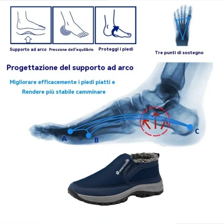 (⏰50% di sconto sui nuovi prodotti, solo oggi) Comodi stivali invernali da uomo TRONG CAVARY👞calore, supporto dell'arco plantare✅Un must per gli uomini