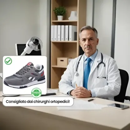 (🔥50% di sconto per un periodo limitato, solo oggi⏰) Scarpe ortopediche da uomo del marchio britannico👞Supporto dell'arco plantare✅Allevia il dolore ai piedi