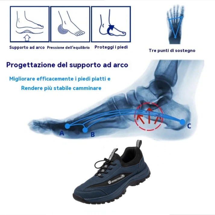 (⏰60% di sconto per un periodo limitato, solo oggi) TRONG CAVARY Scarpe ortopediche di lusso in pelle scamosciata morbide e confortevoli✅ Allevia il dolore ai piedi