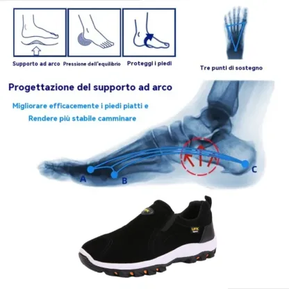 (🔥Sconto del 60% per un periodo limitato, solo oggi🎁) ⏰Scarpe ortopediche australiane di lusso in pelle scamosciata morbida e confortevole (Efficacia: allevia il dolore al piede)✅