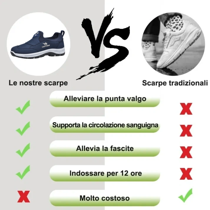 [Sconto a metà prezzo oggi - da non perdere] Scarpe casual da uomo dal design ergonomico - allevia efficacemente il dolore quando si cammina 👞Regola la posizione corretta del corpo umano