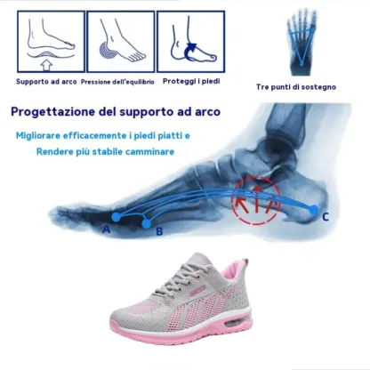 [🔥Saldi primaverili: 70% di sconto - Solo oggi] Scarpe ortopediche da donna dal nuovo design ergonomico 2025👞Supporto per l'arco plantare✅7 giorni per alleviare il dolore al piede