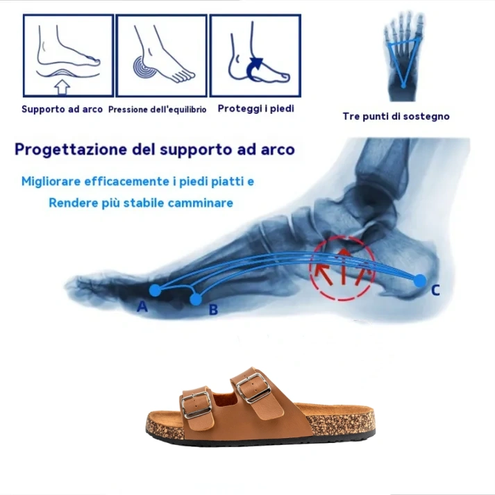 [🎉Sconto del 50% oggi, non lasciartelo sfuggire] 🐂Pantofole in pelle di vitello australiana✅ Supporto plantare: camminata comoda e indolore (cucite a mano con materiali ecocompatibili)
