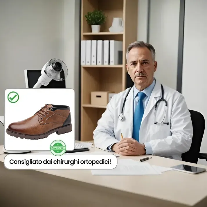 [⏰Sconto del 60% oggi - Finendo presto] Scarpe ortopediche da uomo in vera pelle - Pelle di alta qualità + cucite a mano 👞