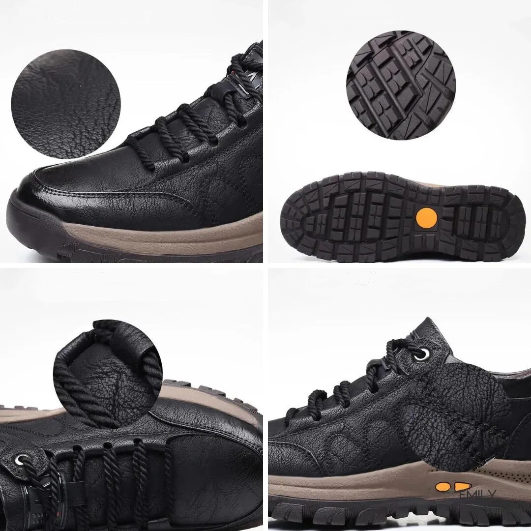 (🎉50% di sconto oggi, solo oggi - da non perdere) - Scarpe ortopediche da uomo in autentica pelle di vitello australiana ✅ Camminata comoda, sollievo dal dolore