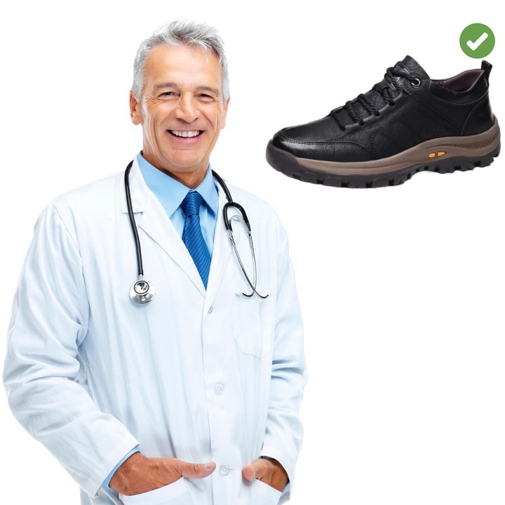[Oggi a metà prezzo - Da non perdere] 🔥Le scarpe da passeggio in vera pelle più comode per stare in piedi e camminare: alleviano efficacemente il dolore quando si cammina👞Certificato da molti esperti ortopedici