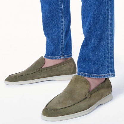 (⏰Ultimo giorno di sconto del 50% - non perdertelo!)🔥 Le stesse scarpe casual ergonomiche di Beckham👞 Cucite a mano✅ Supporto dell'arco plantare, camminata comoda