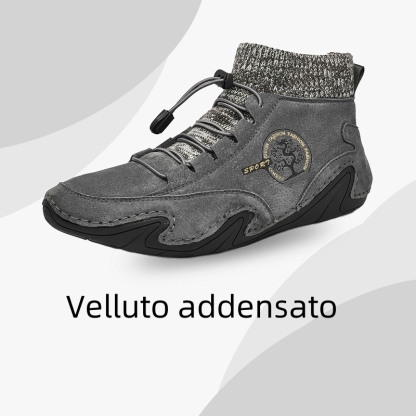 【⏰Sconto del 50% oggi - da non perdere】 Scarpe ortopediche dal design ergonomico - pelle di alta qualità + lana selezionata