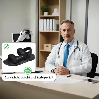 [🎁Oggi metà prezzo - non perdertelo] Sandali ortopedici dal design ergonomico - camminata senza dolore 👞 rendono la camminata più confortevole