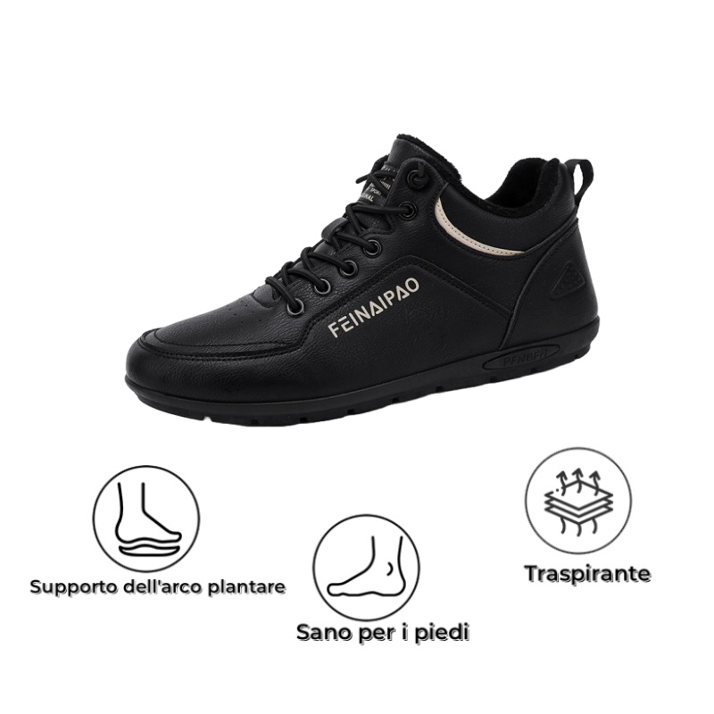 [Sconto a metà prezzo oggi - da non perdere] Scarpe casual da uomo dal design ergonomico - allevia efficacemente il dolore quando si cammina 👞Regola la posizione corretta del corpo umano