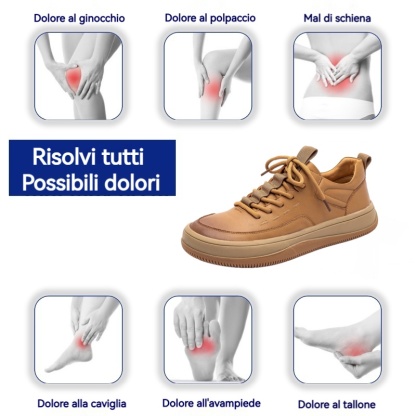 (🎉Sconto del 50% oggi, in scadenza a breve)🐂Scarpe ortopediche da uomo in autentica pelle di vitello australiana✅ Supporto dell'arco plantare: camminata comoda, sollievo dal dolore