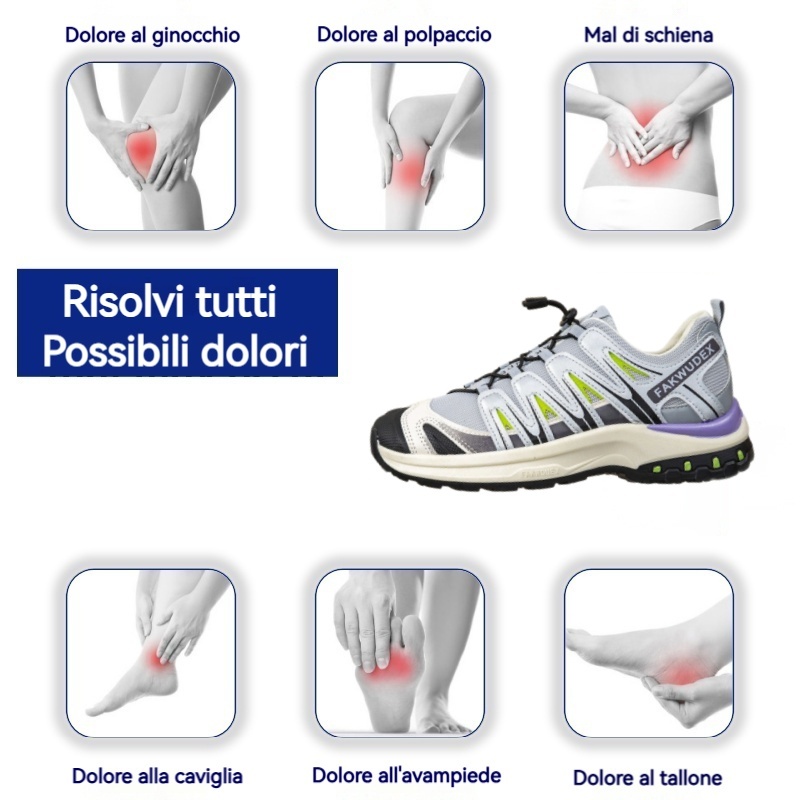[🔥Oggi 50% di sconto - Non perdertelo] Scarpe da passeggio dal design ergonomico di marca francese 👞Cucite a mano - impermeabili e antiscivolo ✅ Supporto dell'arco plantare, camminata confortevole