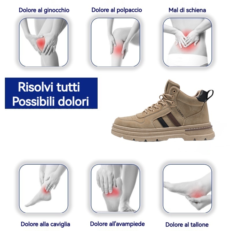 (🎉 50% di sconto oggi - disponibilità limitata, da non perdere 🔥) Scarpe ortopediche da uomo ergonomiche, cucite a mano ✅ Camminata confortevole, sollievo dal dolore 👞
