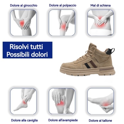 (🎉 50% di sconto oggi - disponibilità limitata, da non perdere 🔥) Scarpe ortopediche da uomo ergonomiche, cucite a mano ✅ Camminata confortevole, sollievo dal dolore 👞