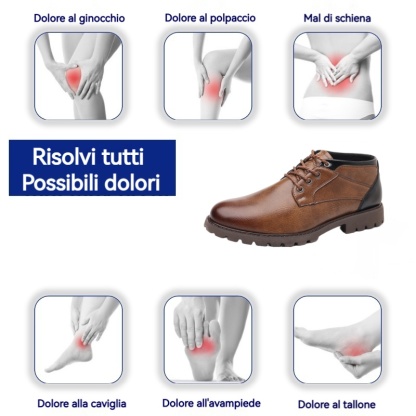[⏰Sconto limitato del 60%, da non perdere🎁]Scarpe ortopediche da uomo in pelle di vacchetta australiana👞 - Pelle di alta qualità + cucite a mano ✅ Allevia il dolore ai piedi