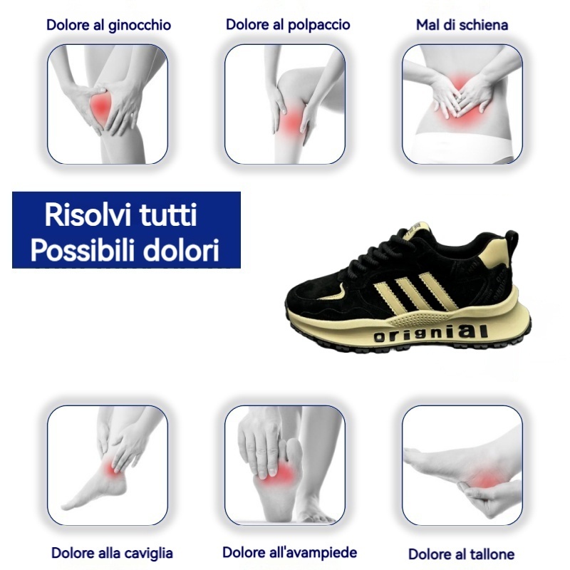 (🎉 50% di sconto sui saldi primaverili - Stock limitato, da non perdere 🔥) Scarpe ortopediche ergonomiche da uomo, cucite a mano ✅ Camminata comoda, sollievo dal dolore 👞