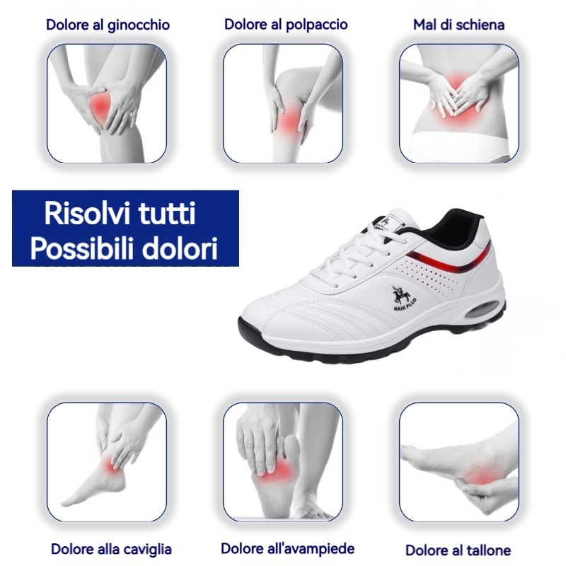 [Ultimo giorno di sconto del 50% - non perdertelo] 🔥 Scarpe da passeggio dal design ergonomico 👞 Cucite a mano - impermeabili e antiscivolo ✅ Supporto dell'arco plantare, camminata confortevole