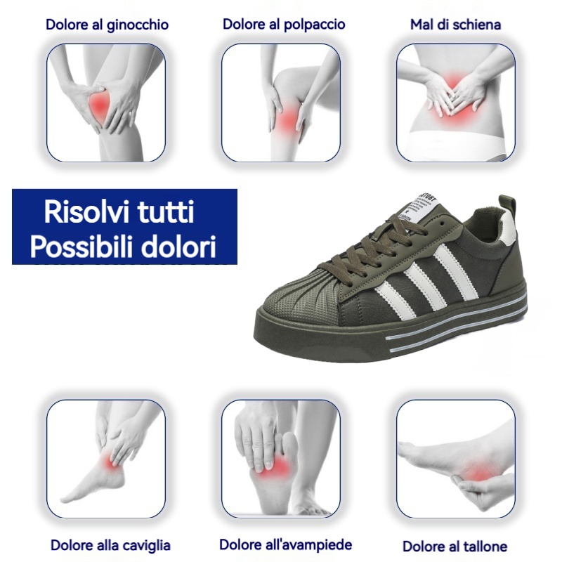 [⏰ Ultimo giorno - SCONTO DEL 70% - Non perdertelo!] 🔥 Scarpe da passeggio da uomo 👞 Design ergonomico con supporto dell'arco plantare per camminare senza dolore ✅ Cucite a mano