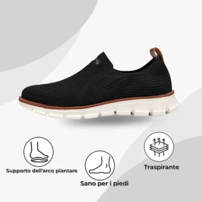 🔥 Sconto del 50% per un periodo limitato: non perdere questa occasione ⏰ Scarpe ortopediche da uomo traspiranti 👞 - Elimina dolori alle gambe e alla schiena - Design ergonomico