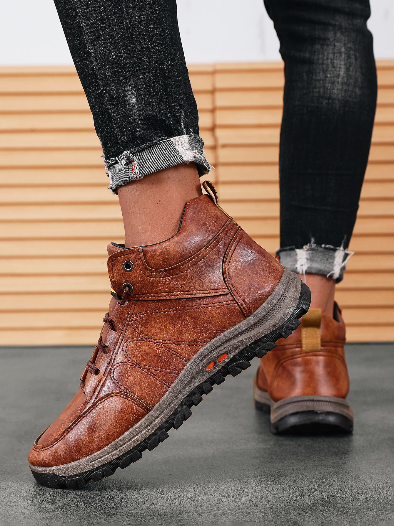 【⏰Sconto del 50% oggi - da non perdere】 Scarpe ortopediche dal design ergonomico - pelle di alta qualità + cuciture a mano 👞