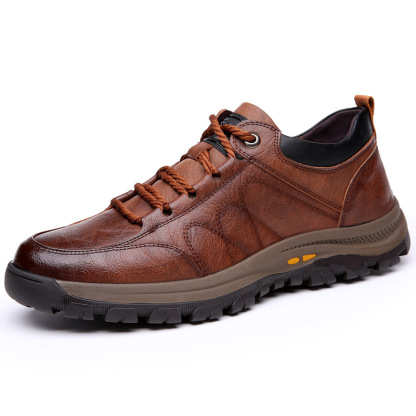 (🎉Sconto del 50% oggi, da non perdere) - Scarpe ortopediche da uomo in vera pelle di vitello australiana✅ Solette in memory foam ecologiche: cammina comodamente, elimina il dolore in 7 giorni