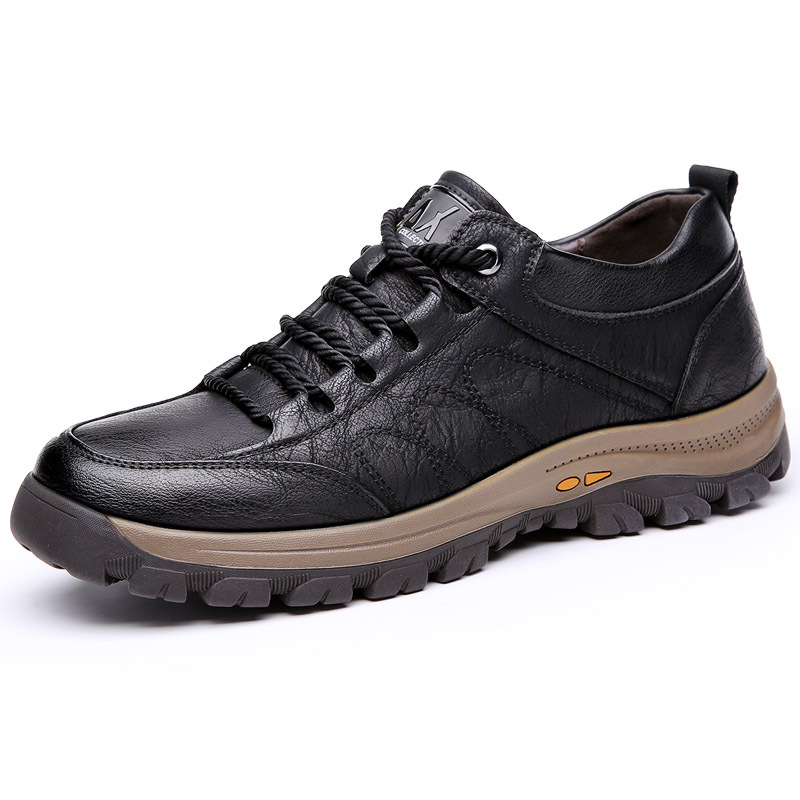 (🎉Sconto del 50% oggi, da non perdere) - Scarpe ortopediche da uomo in vera pelle di vitello australiana✅ Solette in memory foam ecologiche: cammina comodamente, elimina il dolore in 7 giorni