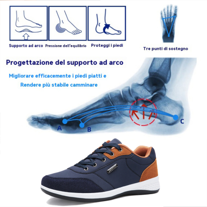 【🔥Sconto del 50% oggi - da non perdere】 Scarpe ortopediche dal design ergonomico: puoi facilmente sbarazzarti del dolore ai piedi👞