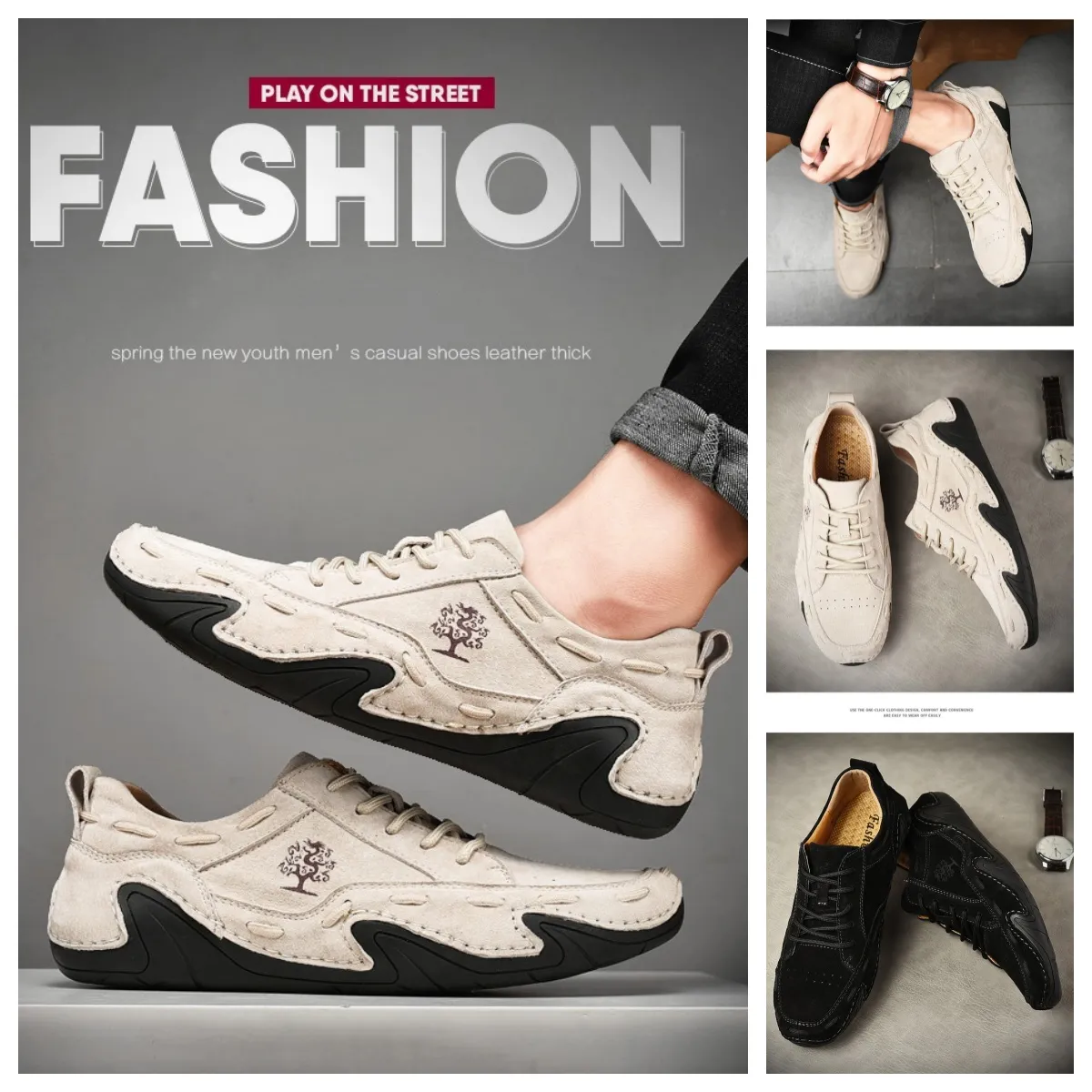 🔥 Sconto del 50% per un periodo limitato: non perdere questa occasione ⏰ Scarpe ortopediche da uomo alla moda 👞 - Elimina il dolore alle gambe e alla schiena - Design ergonomico
