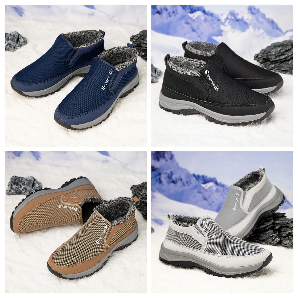 (⏰50% di sconto sui nuovi prodotti, solo oggi) Comodi stivali invernali da uomo TRONG CAVARY👞calore, supporto dell'arco plantare✅Un must per gli uomini