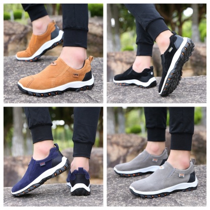 (🔥70 DI SCONTO OGGI - DA NON PERDERE) ⏰Scarpe ortopediche di lusso in pelle scamosciata morbide e confortevoli (supporto - allevia il dolore al piede)