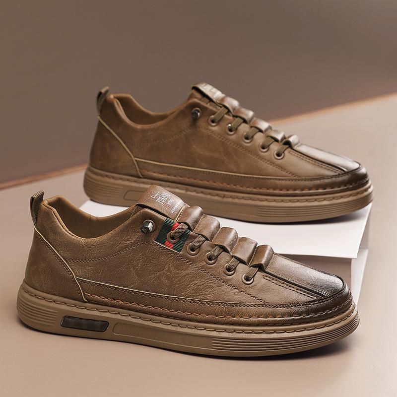 (🎉Sconto del 50% oggi, in scadenza a breve)🐂Scarpe ortopediche da uomo in autentica pelle di vitello australiana✅ Supporto dell'arco plantare: camminata comoda, sollievo dal dolore