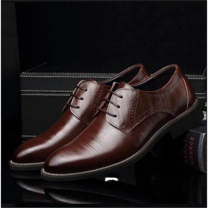 (🎉Sconto del 50% oggi - offerta a tempo limitato) Nuove scarpe in pelle da uomo 2025👞Supporto dell'arco plantare, camminata confortevole (✅Efficacia: allevia il dolore ai piedi)